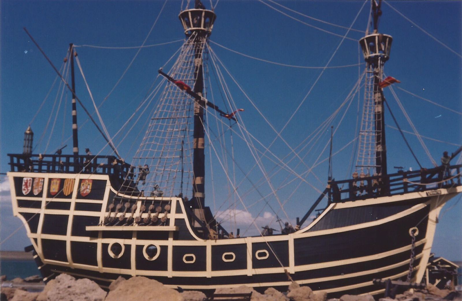 Replica of the Nao Victoria in Puerto San Julián
